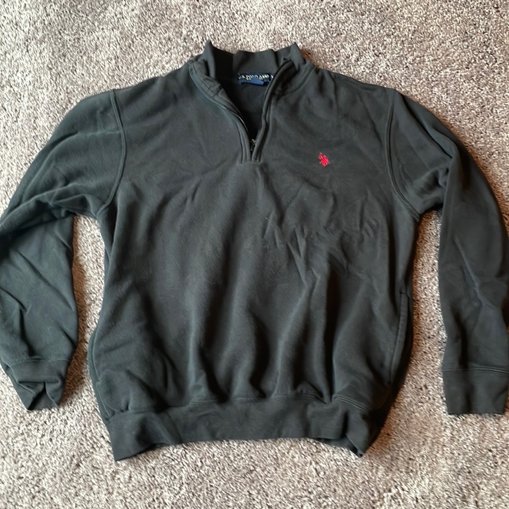 Polo quarter zip medium with pockets